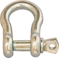 Campbell T9600635 Anchor Shackle, 3/8 in Trade, 1000 lb Working Load, Carbon