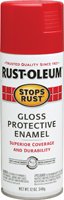 RUST-OLEUM STOPS RUST 7762830 Protective Enamel Spray Paint, Gloss, Sunrise