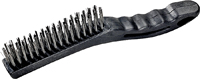 ProSource SJ3134 Wire Brush; Shoe Handle; Steel Bristle