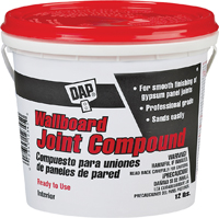 DAP 10102 Joint Compound, Paste, Off-White, 12 lb