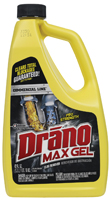 Drano Max Gel 22118 Clog Remover, Gel, Natural, Bleach, 42 oz Bottle