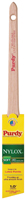 Purdy Nylox Dale 144080210 Angular Trim Brush, 1-15/16 in L Bristle, 6.938