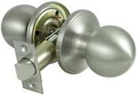 ProSource T3630V-PS Door Knob, Knob Handle, Metal, Stainless Steel, 2-3/8 to