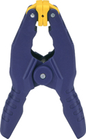 IRWIN 58100 Spring Clamp, 1 in Clamping, Resin, Blue/Yellow