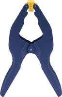IRWIN 58300 Spring Clamp, 3 in Clamping, Resin, Blue/Yellow