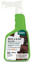 Safer 5324-6A Moss and Algae Killer and Surface Cleaner; Liquid; Spray