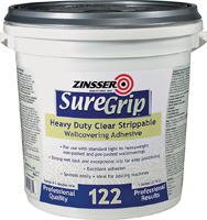 ZINSSER 2881 Wallcovering Adhesive Clear, Clear, 1 gal