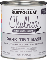 RUST-OLEUM Chalked 287689 Chalky Paint, Chalked/Ultra Matte, 30 oz, Quart