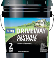 Henry HE130074 Asphalt Coating, Liquid, Black, 4.75 gal Pail