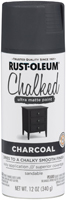 RUST-OLEUM 302590 Ultra Matte Spray Paint, Ultra Matte, Charcoal, 12 oz,