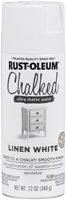 RUST-OLEUM 302591 Ultra Matte Spray Paint, Ultra Matte, Linen White, 12 oz,