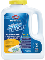 Clorox POOL & Spa All-in-One XtraBlue 24206CLX Chlorinating Granules, 6 lb,