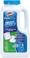 Clorox POOL & Spa XtraBlue 29005CLX Chlorinating Tablet, Solid, Chlorine, 5