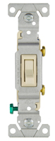 Eaton Wiring Devices 1301-7LA Toggle Switch, 15 A, 120 V, Polycarbonate