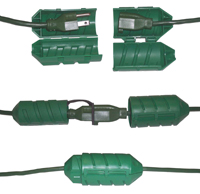 FARM INNOVATORS CC-2 Cord Lock, Plastic, Green