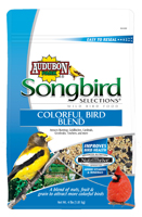 Audubon Park Songbird Selections 11972 Wild Bird Food; Colorful Bird Blend;