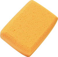 M-D 49152 Tile Cleaning Sponge, 7 in L, 5 in W, Yellow