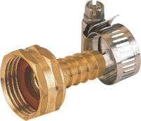 Landscapers Select GB934F3L Hose Coupling, 1/2 in, Female, Brass, Brass