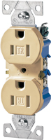 Eaton Wiring Devices TR270V-BOX Duplex Receptacle, 2 -Pole, 15 A, 125 V,