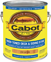Cabot 140.0003000.007 Deck and Siding Stain, Natural, Liquid, 1 gal, Can