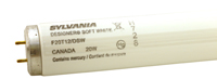 Sylvania 22252 Fluorescent Lamp, 20 W, T12 Lamp, Medium G13