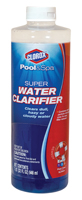 Clorox 58032CLX Super Water Clarifier, 32 oz, Liquid, Almond, Light Yellow
