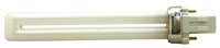 Sylvania 20404 Single Tube Compact Fluorescent Bulb, T4 Lamp, GX23