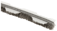 Prime-Line T 8659 Pile Weatherstrip, 1/4 in W, 18 ft L, Synthetic Fabric,