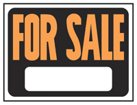 HY-KO Hy-Glo Series 3006 Identification Sign, For Sale, Fluorescent Orange