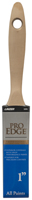 Linzer 1870-1 Paint Brush, 1 in W, Nylon/Polyester Bristle, Beavertail