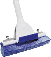 Quickie 058MB-4 Roller Mop, Cellulose Sponge Mop Head, Steel Handle