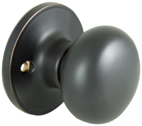 ProSource TFX740V-PS Dummy Door Knob, Metal, Aged Bronze