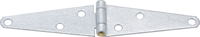 National Hardware N128-249 Strap Hinge, 1.61 in W Frame Leaf, Steel, Screw