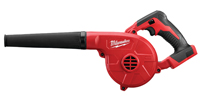 Milwaukee 0884-20 Compact Blower, 18 V Battery, Lithium-Ion Battery,