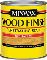 Minwax Wood Finish 220904444 Wood Stain, Natural, Liquid, 0.5 pt, Can