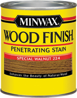 Minwax Wood Finish 222404444 Wood Stain, Special Walnut, Liquid, 0.5 pt, Can