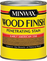 Minwax Wood Finish 223004444 Wood Stain, Early American, Liquid, 0.5 pt, Can