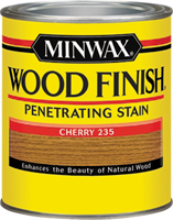 Minwax Wood Finish 223504444 Wood Stain, Cherry, Liquid, 0.5 pt, Can