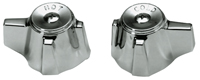 Danco 80680 Knob Faucet Handle; Metal/Zinc; Chrome