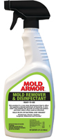 Mold Armor FG552 Mold Remover and Disinfectant, 32 oz, Liquid, Benzaldehyde