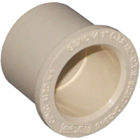 NIBCO T00230D Pipe Bushing, 3/4 x 1/2 in, CPVC, 40 Schedule