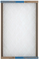 AAF 110201 Panel Filter, 20 in L, 10 in W, Chipboard Frame