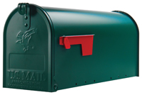 Gibraltar Mailboxes Elite E1100G00 Mailbox; 800 cu-in Capacity; Galvanized