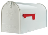 Gibraltar Mailboxes Elite E1600W00 Mailbox; 1475 cu-in Capacity; Galvanized