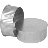 Imperial GV0737 Round End Cap, Galvanized