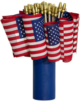 Valley Forge USE12D USA Stick Flag Display, Polycotton