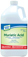 Klean Strip GKGM75006 Safer Muriatic Acid, Liquid, Slight Pungent, Pungent,