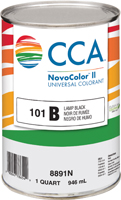 CCA NovoColor II Series 076.008891N.005 Universal Colorant, Carbon Black,