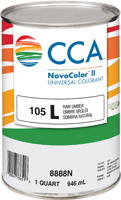 CCA NovoColor II Series 076.008888N.005 Universal Colorant, Raw Umber,