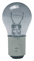 Eiko Miniature Auto Bulb, 400 W, 12.8/14 V, 0.59/2.1 A, S-8 Bulb, Clear,